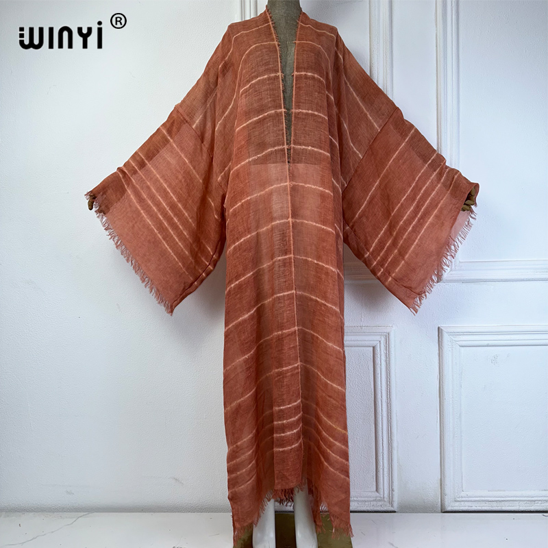 WINYI bohemian kimono kaftan b - Kaftan Women Boho บทวิจารณ์และราคา
