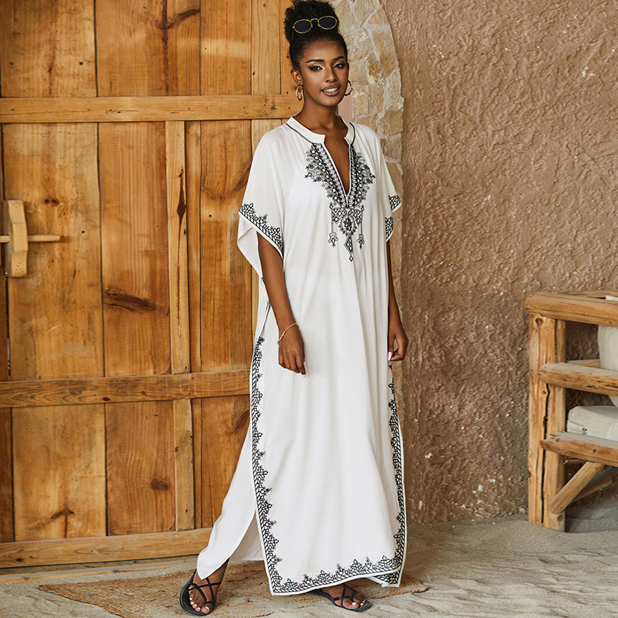 Kaftan Dresses Bathing Suit fo - Kaftan Women Boho บทวิจารณ์และราคา