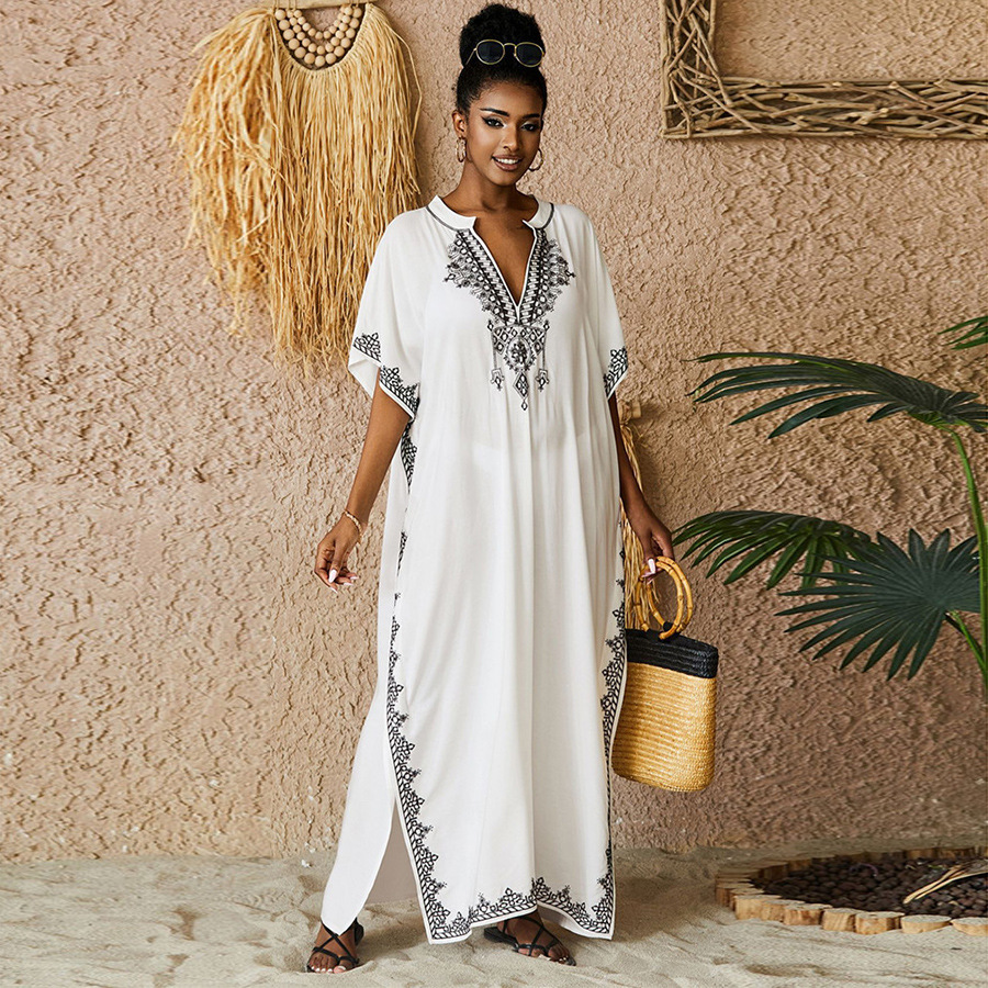 Kaftan Dresses Bathing Suit fo - Kaftan Women Boho บทวิจารณ์และราคา