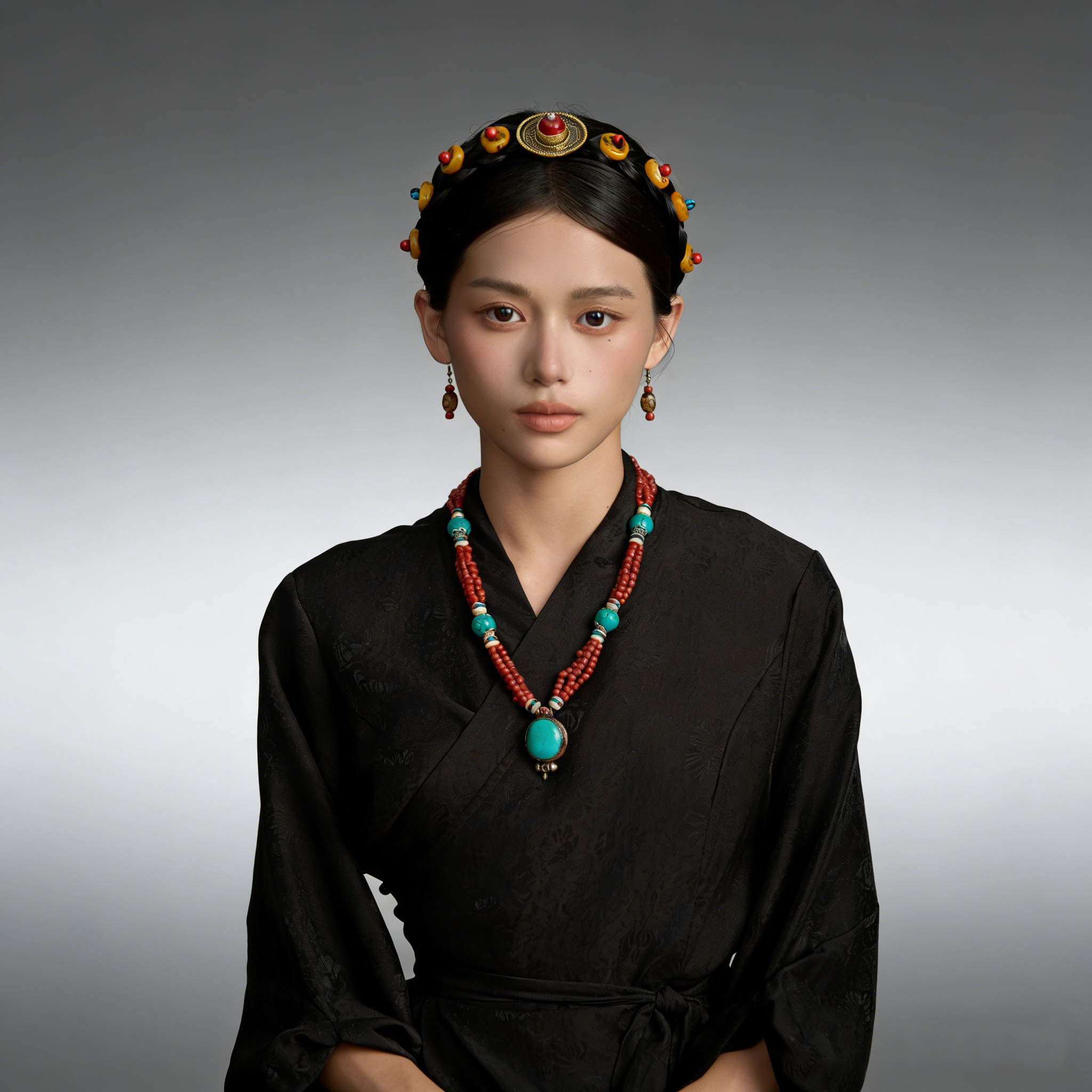 Nepal Necklace Tibetan Ethnic  - Ethnic Wear Fashion Designer บทวิจารณ์และราคา