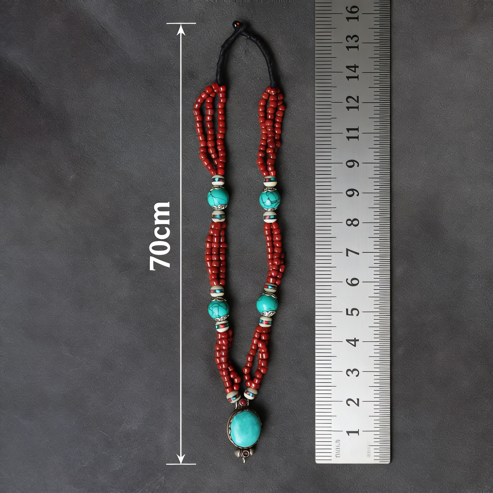 Nepal Necklace Tibetan Ethnic  - Ethnic Wear Fashion Designer บทวิจารณ์และราคา