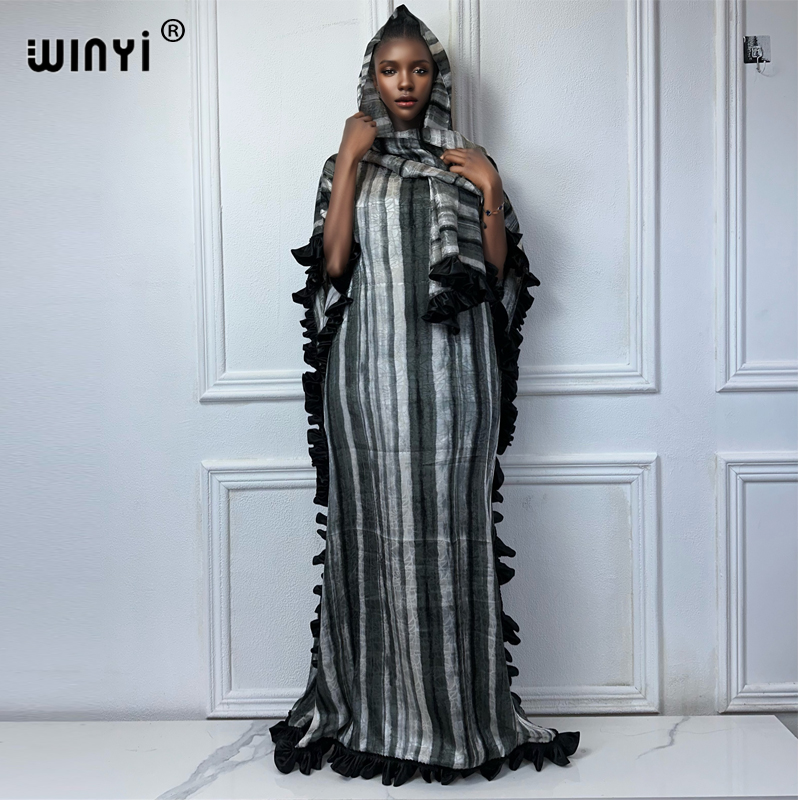 WINYI Bohemian Summer Beach Dr - Kaftan Women Boho บทวิจารณ์และราคา