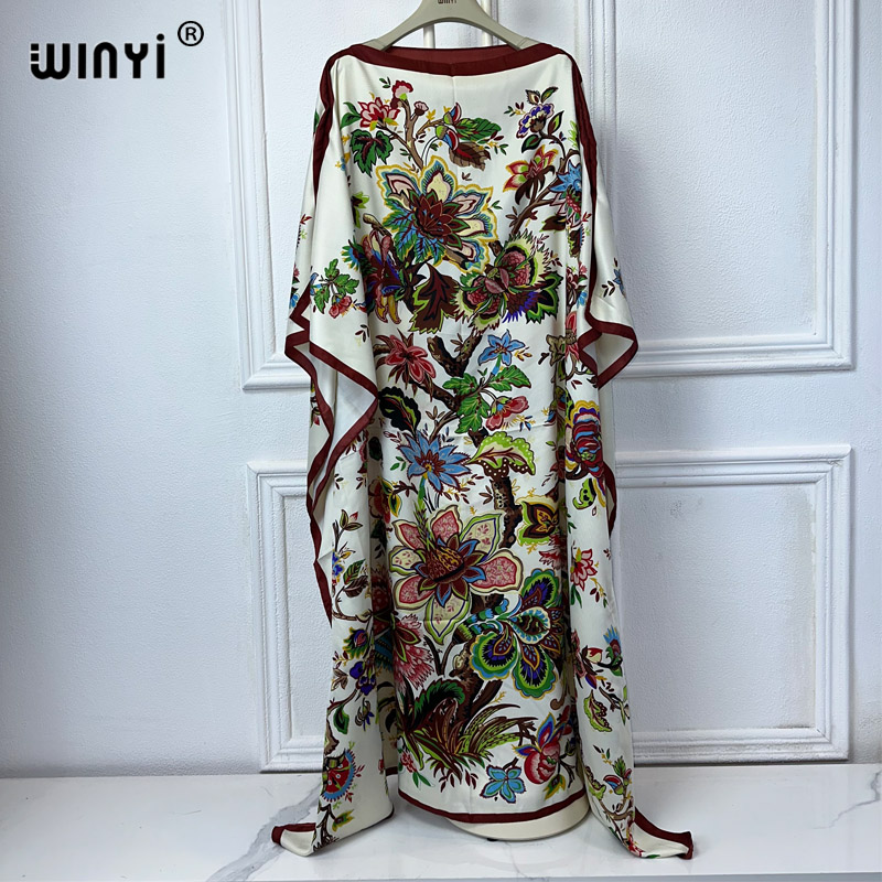 WINYI high quality africa clot - Kaftan Women Boho บทวิจารณ์และราคา