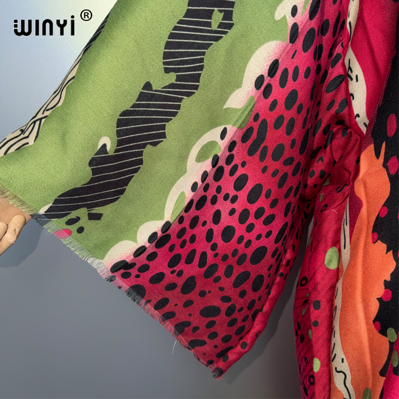 WINYI Bohemian Kimono Loose Ca - Kaftan Women Boho บทวิจารณ์และราคา