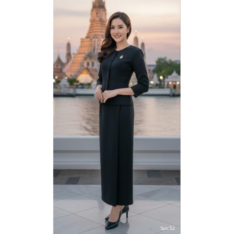 Traditional Thai Ruean Ton Lon - Thai Silk Blouse บทวิจารณ์และราคา