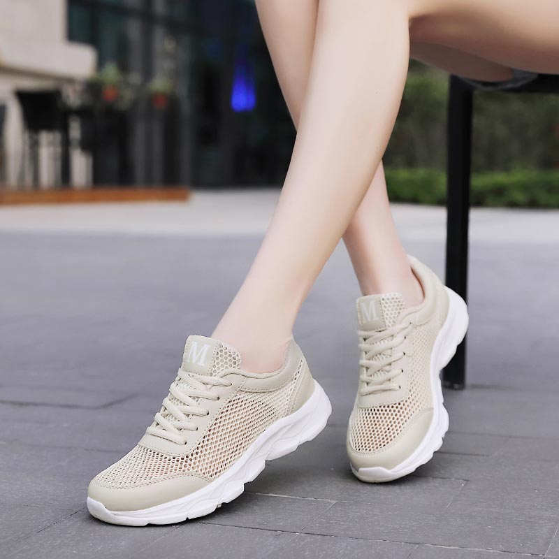 Summer Breathable Sneakers Wom - Latest Ethnic Fashion For Women บทวิจารณ์และราคา