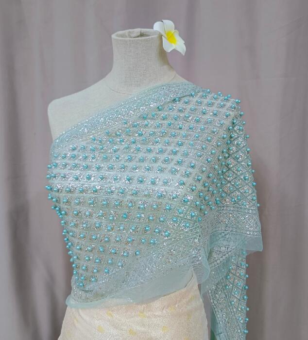 Thai Traditional Top Shawl Sum - Thai Silk Blouse บทวิจารณ์และราคา