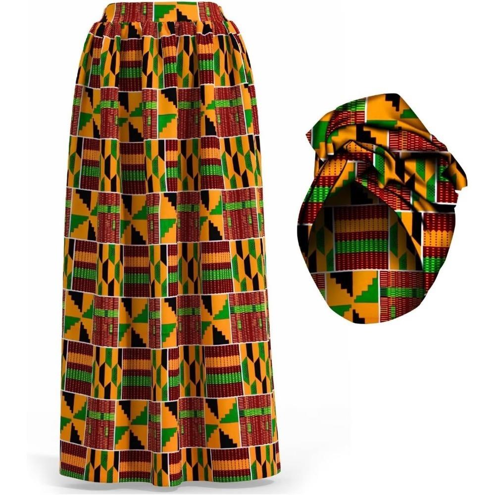 Women's Ethnic Printed Skirt A - Ethnic Wear Fashion Designer บทวิจารณ์และราคา