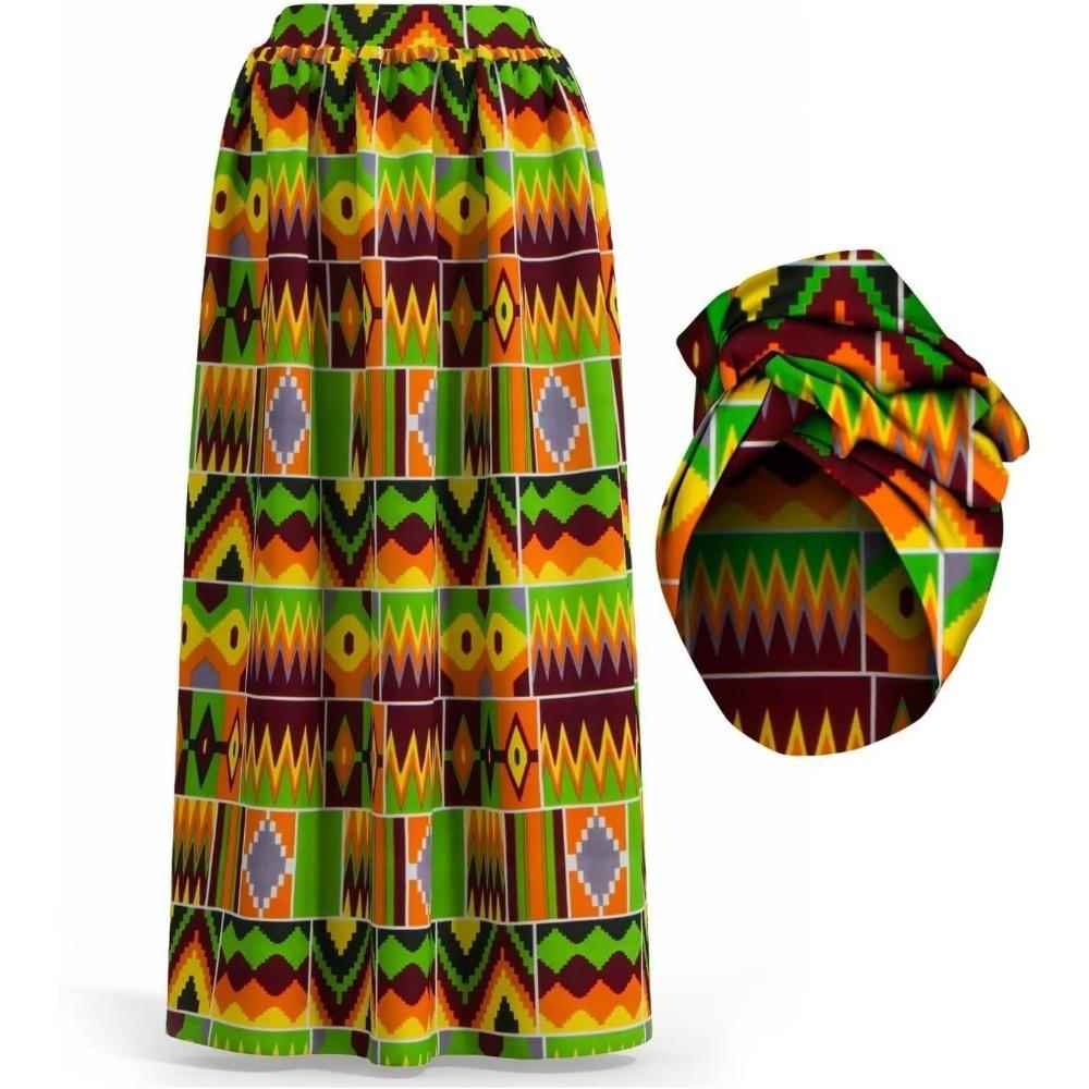 Women's Ethnic Printed Skirt A - Ethnic Wear Fashion Designer บทวิจารณ์และราคา