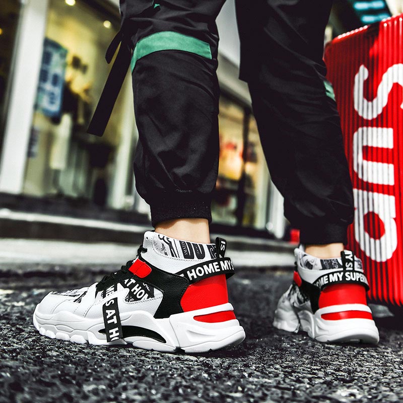 Large Size High Top Chunky Man - Latest Ethnic Fashion For Women บทวิจารณ์และราคา