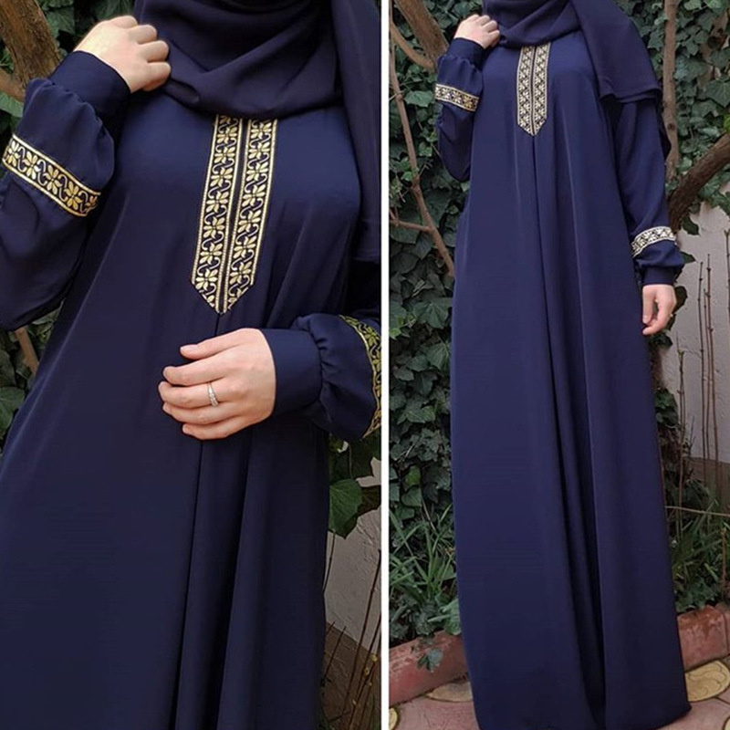 Muslim Ethnic Style Print Abay - Winter Ethnic Fashion For Women บทวิจารณ์และราคา