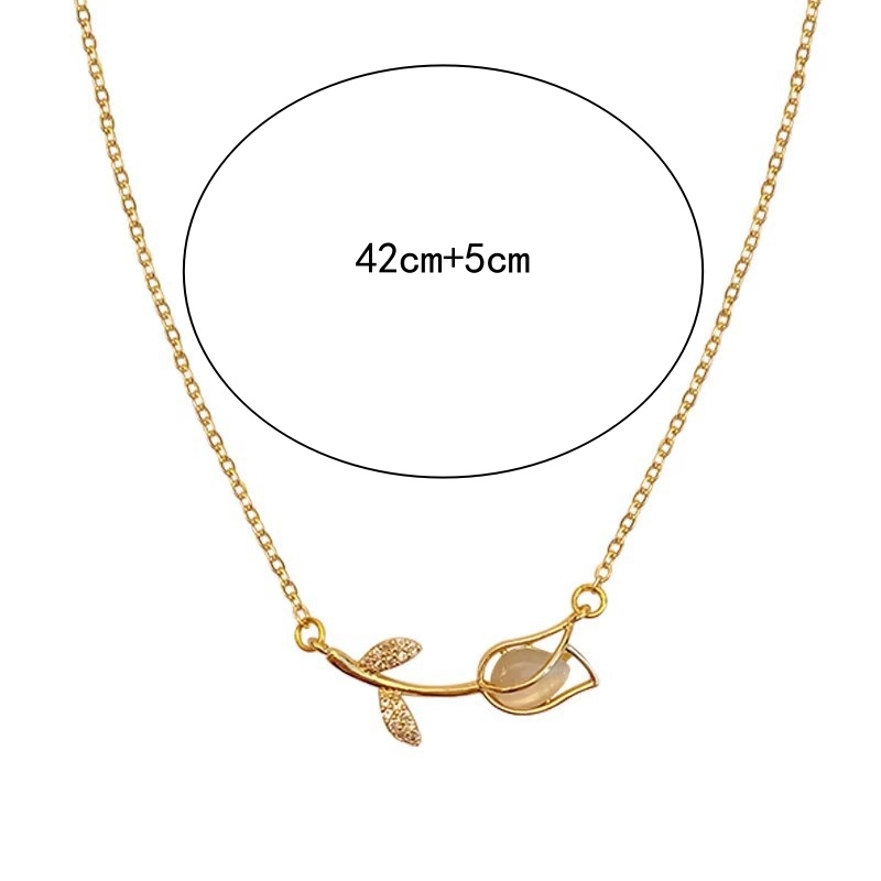 Korean Girl Necklace Sweet New - Ethnic Fashion Sale บทวิจารณ์และราคา