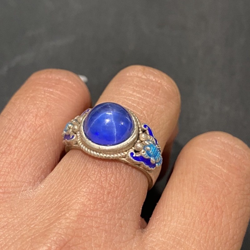 Ethnic Cloisonne Open Ring, Ex - Ethnic Wear Fashion Designer บทวิจารณ์และราคา