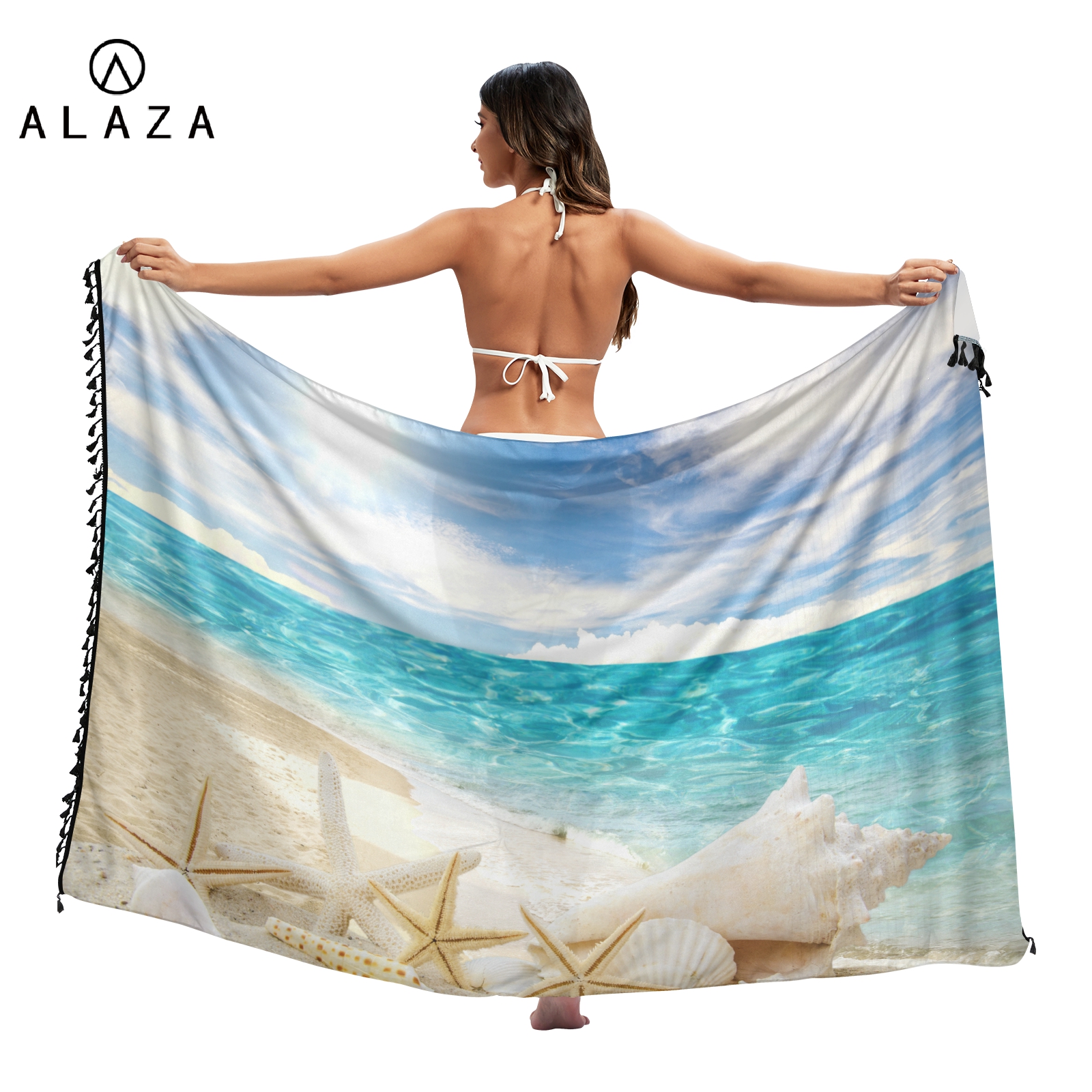 Sexy Women Chiffon Swimwear Pa - Kaftan Women Boho บทวิจารณ์และราคา