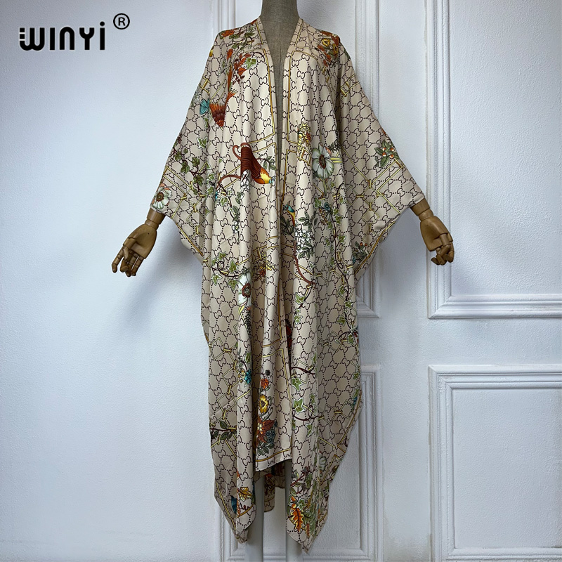 WINYI Summer fashion Beach Let - Kaftan Women Boho บทวิจารณ์และราคา