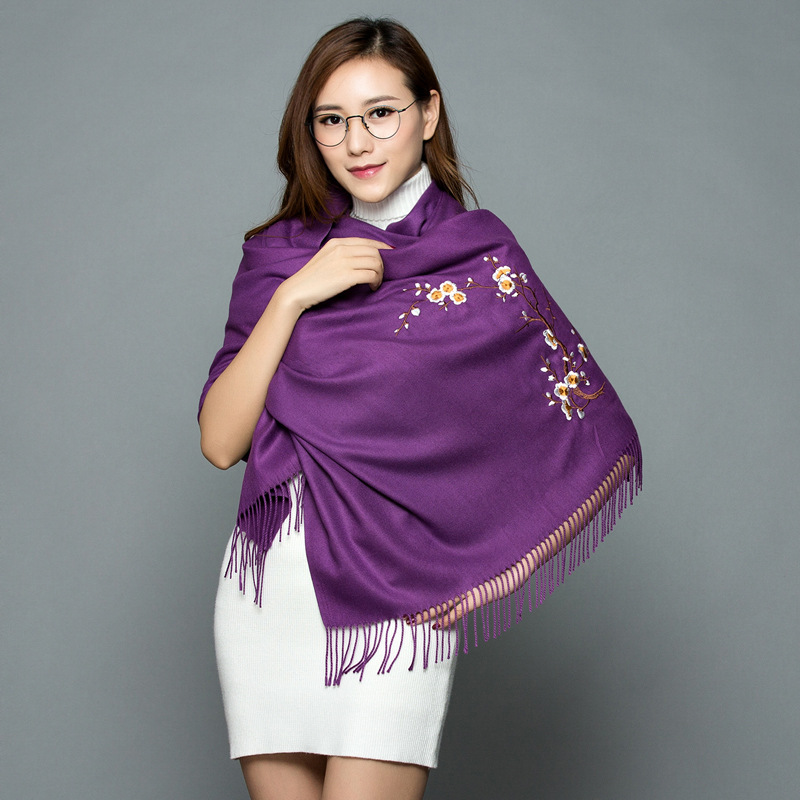 Women's Oversized Pashmina Sca - Winter Ethnic Fashion For Women บทวิจารณ์และราคา