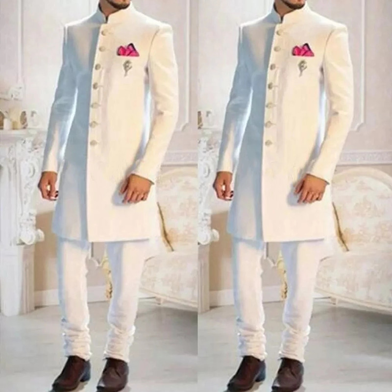 Fashion Design White Stand Col - Ethnic Wear Fashion Designer บทวิจารณ์และราคา