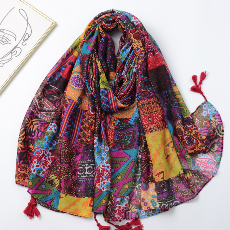 Ethnic Geometric Patchwork Bal - Ethnic Fashion Sale บทวิจารณ์และราคา