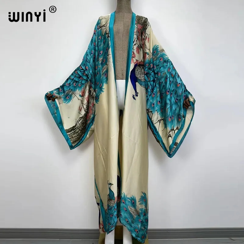 WINYI 2026 Summer Women Cardig - Kaftan Women Boho บทวิจารณ์และราคา