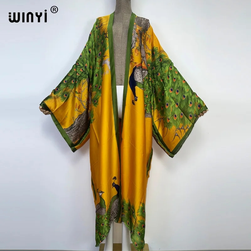 WINYI 2026 Summer Women Cardig - Kaftan Women Boho บทวิจารณ์และราคา