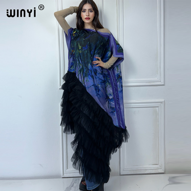 WINYI africa clothing plus siz - Kaftan Women Boho บทวิจารณ์และราคา