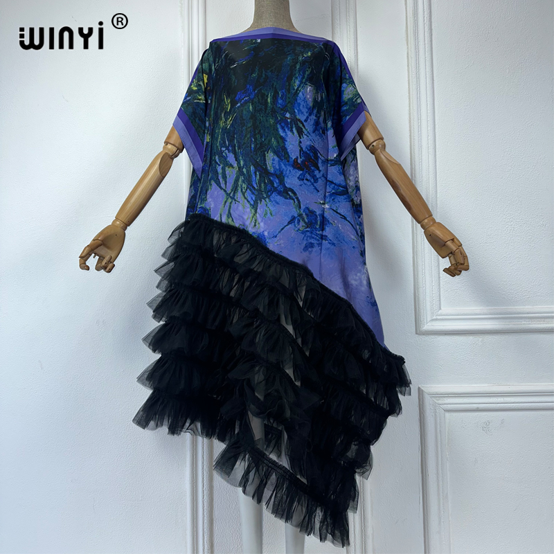 WINYI africa clothing plus siz - Kaftan Women Boho บทวิจารณ์และราคา