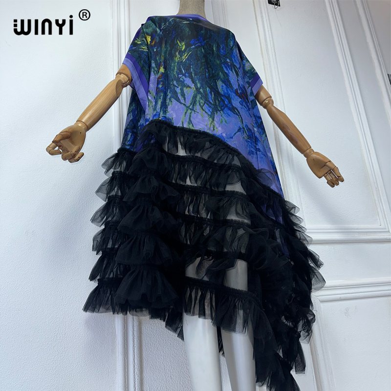 WINYI africa clothing plus siz - Kaftan Women Boho บทวิจารณ์และราคา