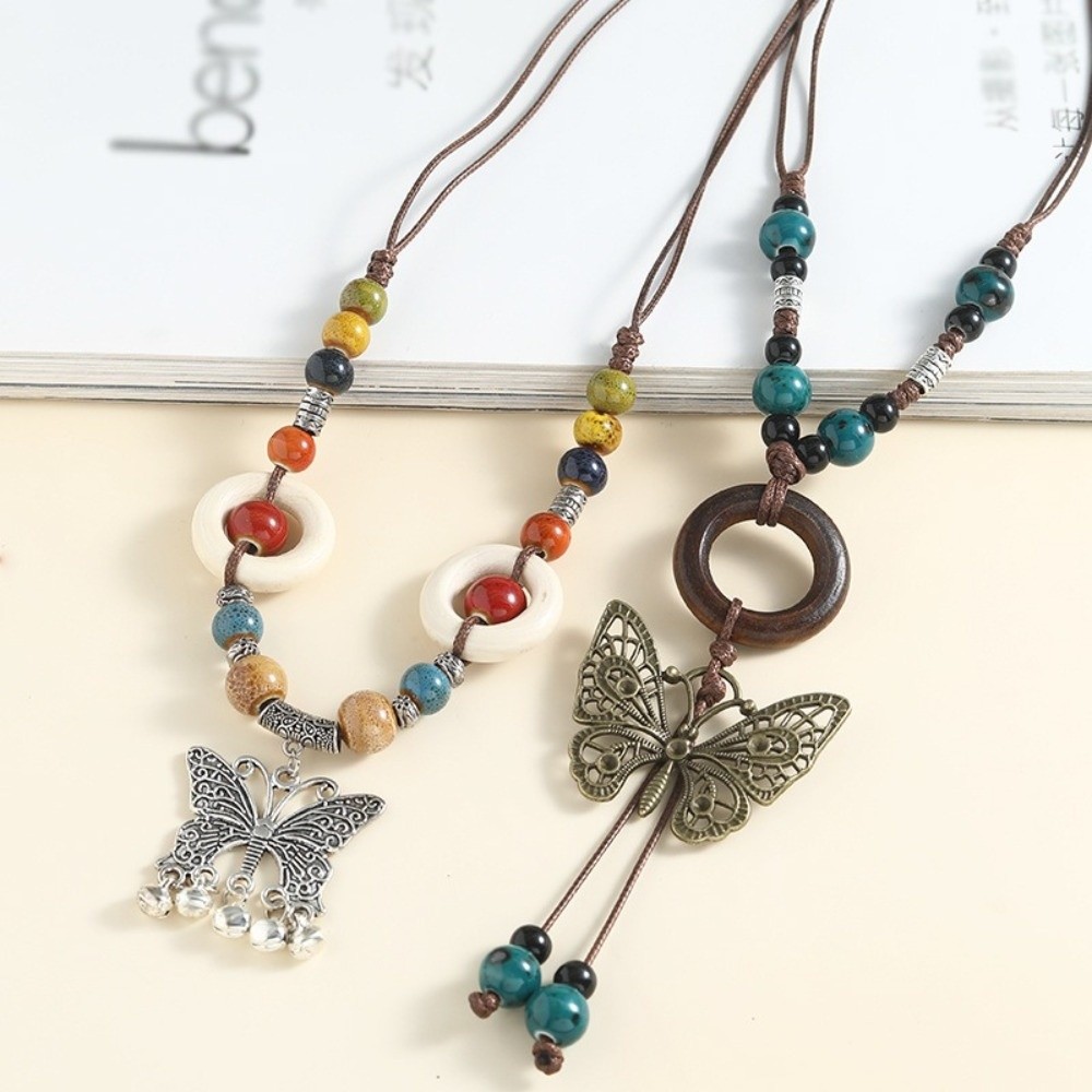 Ethnic Style Butterfly Pendant - Ethnic Wear Fashion Designer บทวิจารณ์และราคา